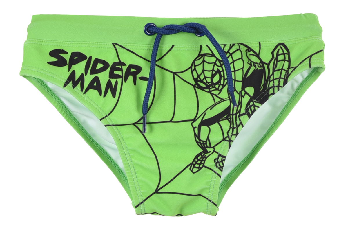 Costume Mare Spiderman MARVEL Slip Mutandina Bambino - Ex1887verde