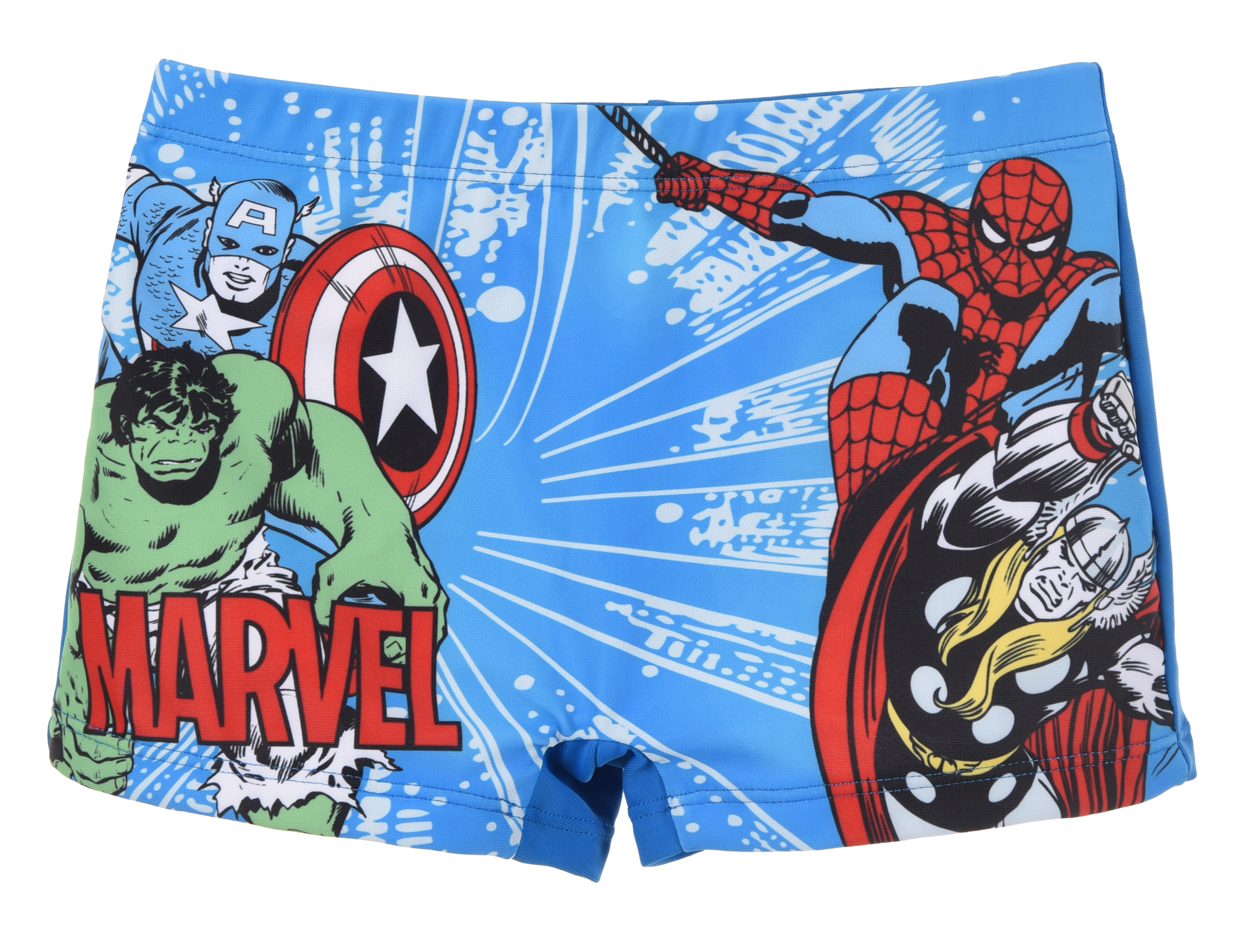 Costume Mare Avengers MARVEL Parigamba Pantaloncino Bambino - Ex1843blu