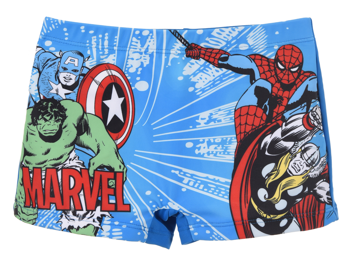 Costume Mare Avengers MARVEL Parigamba Pantaloncino Bambino - Ex1843blu