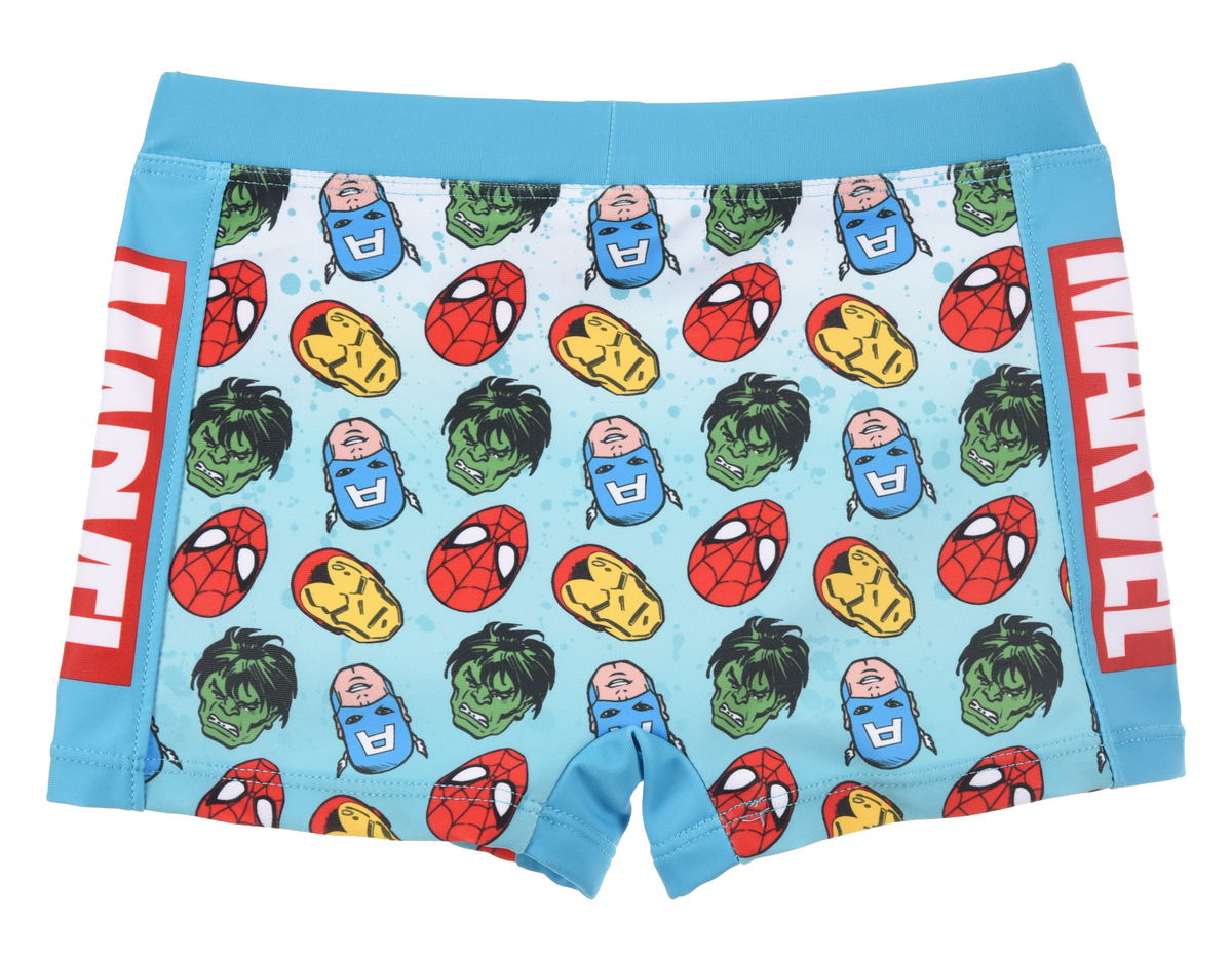 Costume Mare Avengers MARVEL Parigamba Pantaloncino Bambino - Ex1845celeste