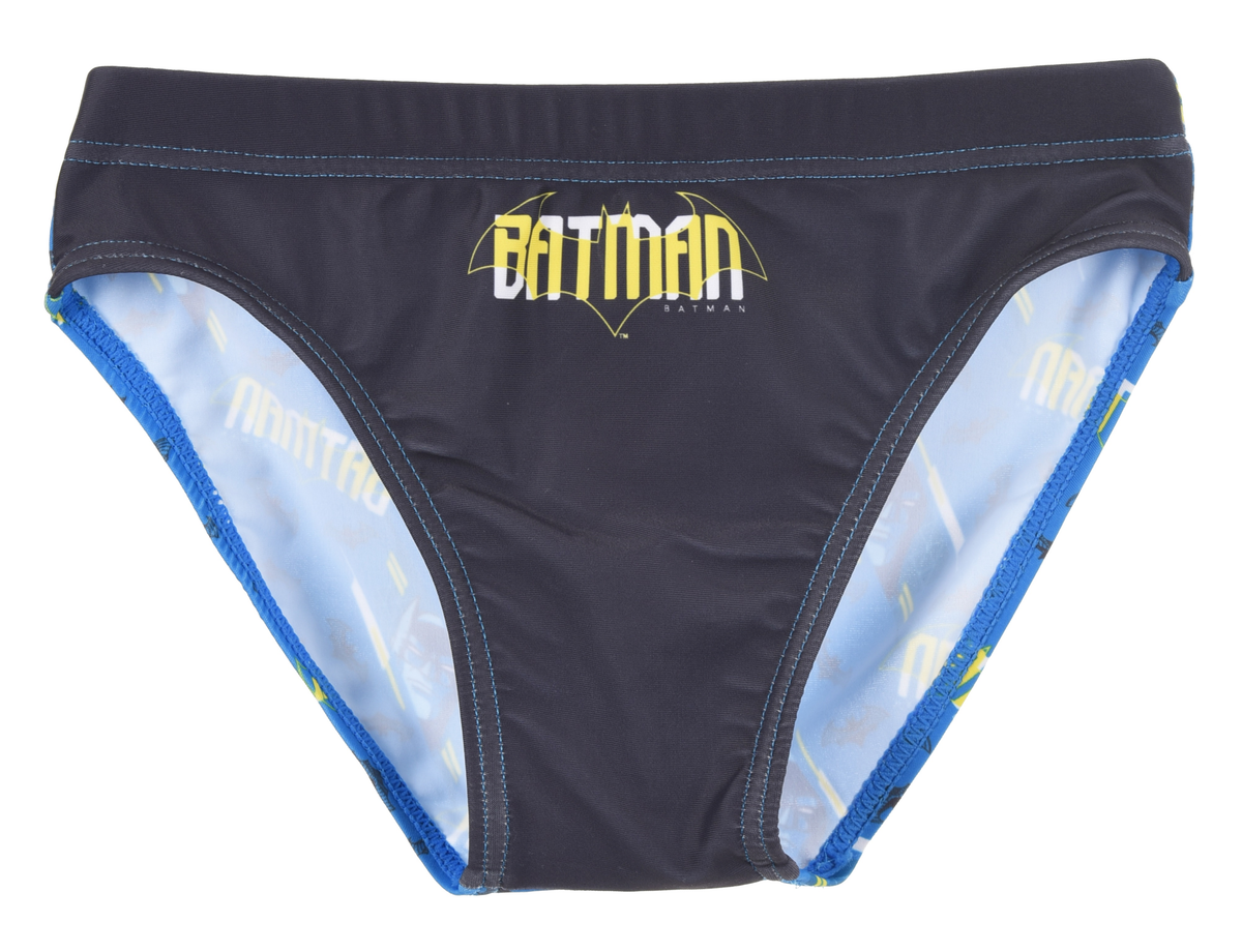 Costume Mare Batman Slip Mutandina Bambino - Ex1847nero