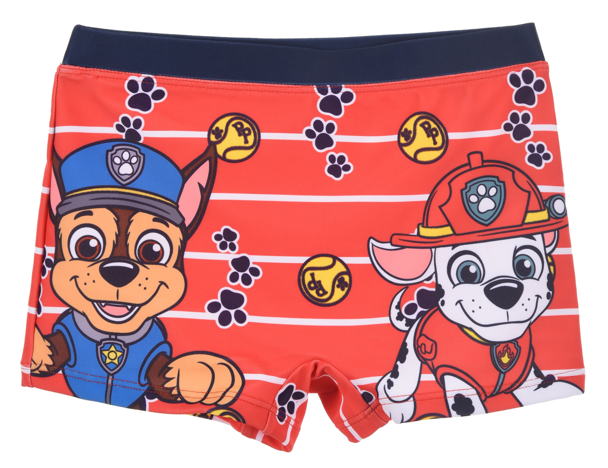 Costume Mare Paw Patrol Parigamba Pantaloncino Bambino - Ex1874rosso