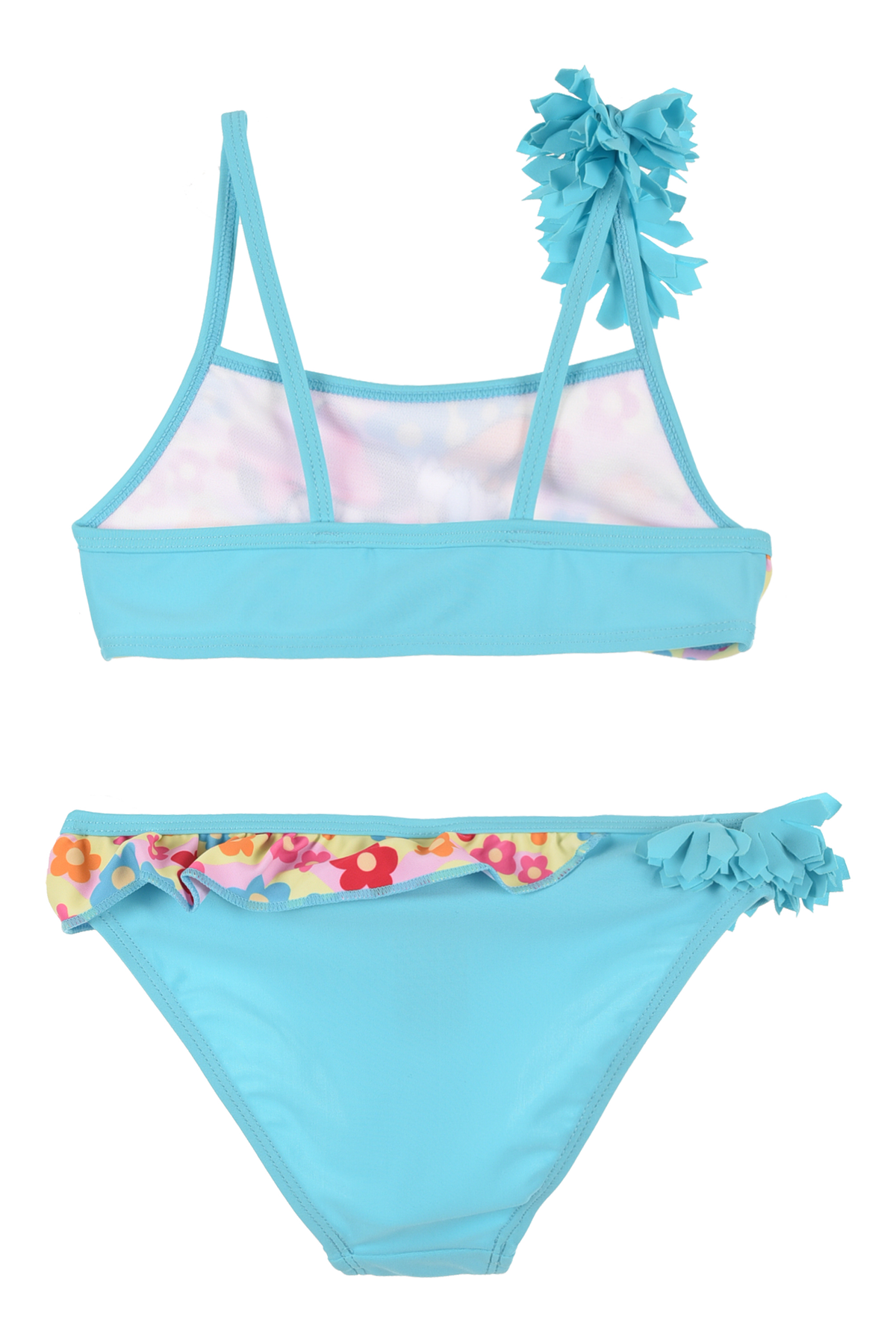 Costume Mare Minnie DISNEY Bikini 2 Pezzi Bambina - Ex1825celeste