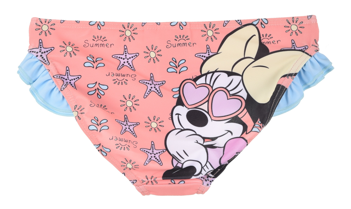 Costume Mare Minnie DISNEY Slip Mutandina Bambina - Ex1831salmone