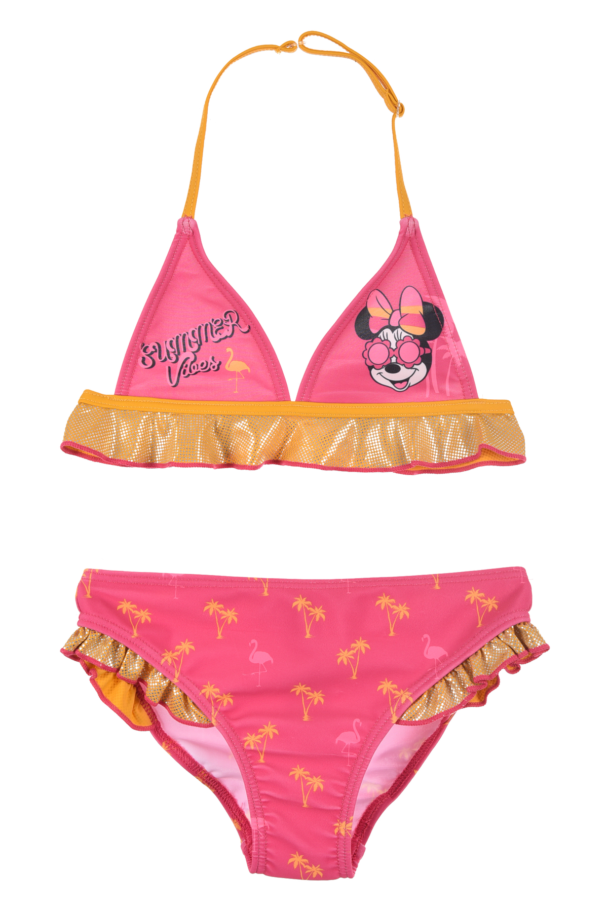 Costume Mare Minnie DISNEY Bikini 2 Pezzi Bambina - Ex1826fucsia