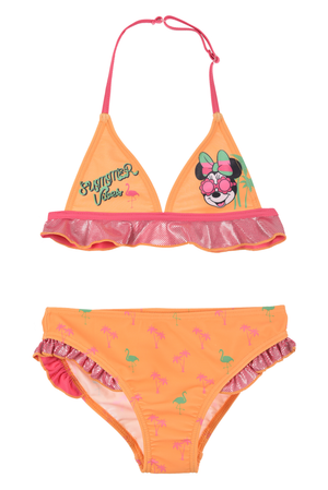 Costume Mare Minnie DISNEY Bikini 2 Pezzi Bambina - Ex1826arancio