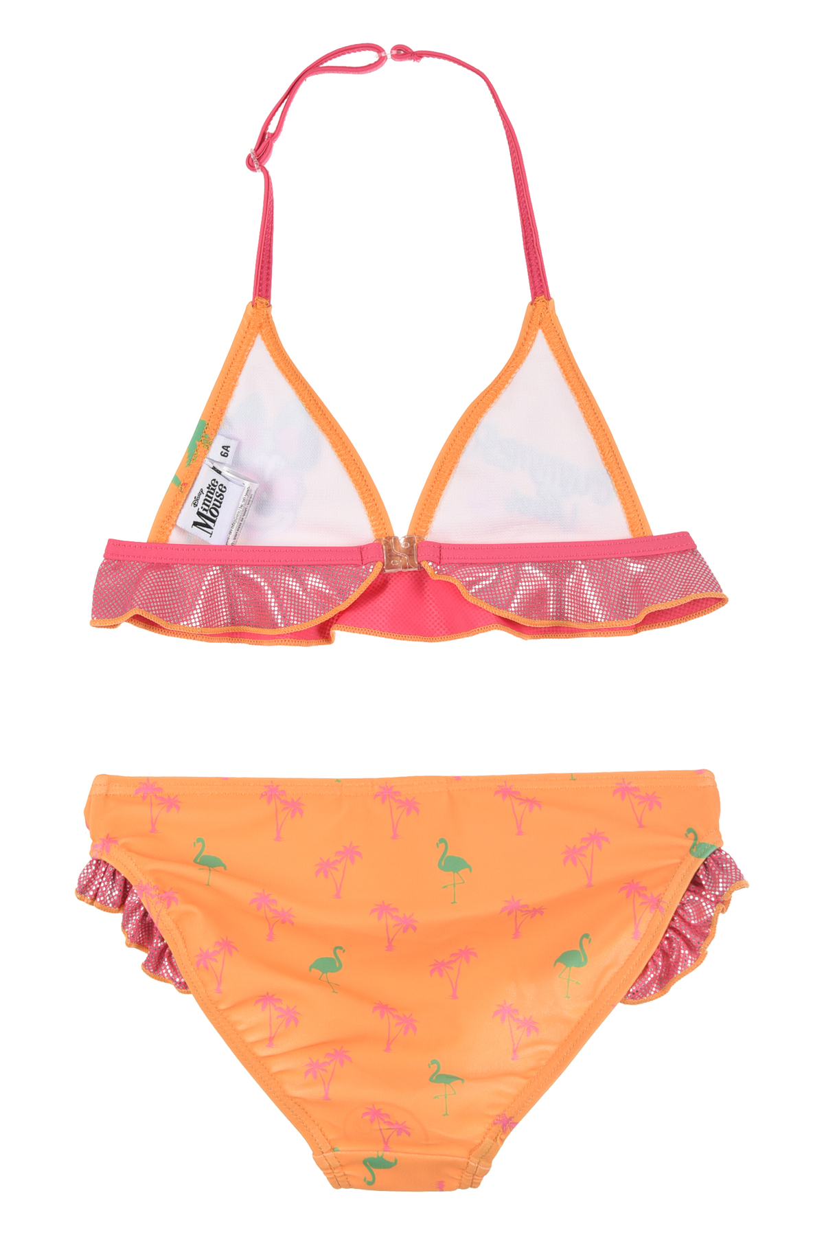 Costume Mare Minnie DISNEY Bikini 2 Pezzi Bambina - Ex1826arancio