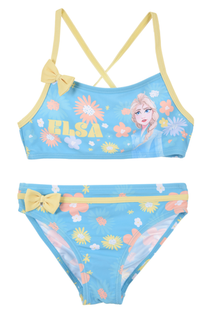 Costume Mare Frozen DISNEY Bikini 2 Pezzi Bambina - Ex1951celeste