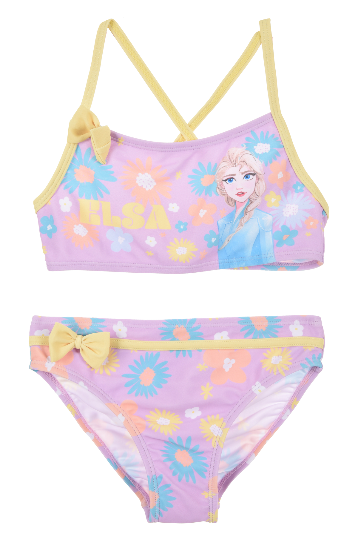 Costume Mare Frozen DISNEY Bikini 2 Pezzi Bambina - Ex1951lilla