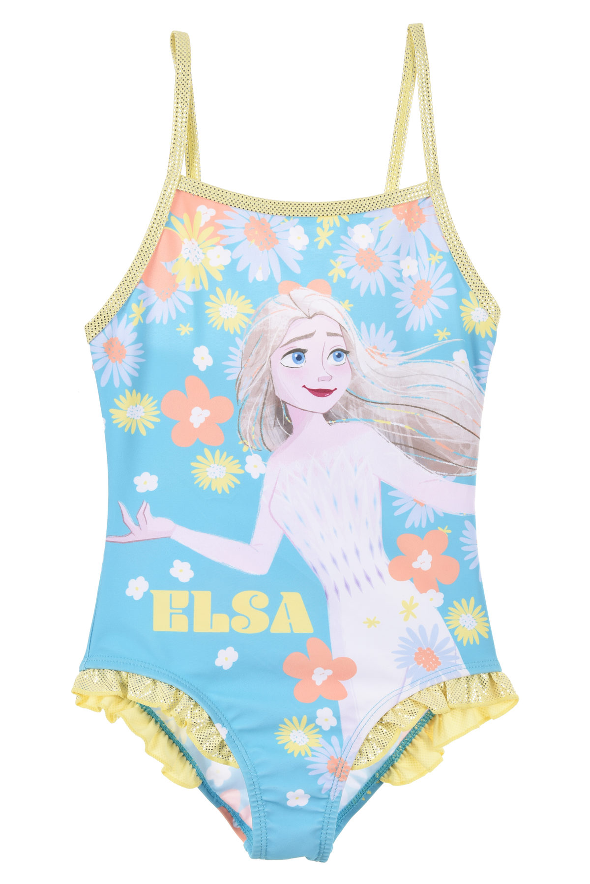 Costume Mare Frozen DISNEY Intero 1 Pezzo Bambina - Ex1806celeste