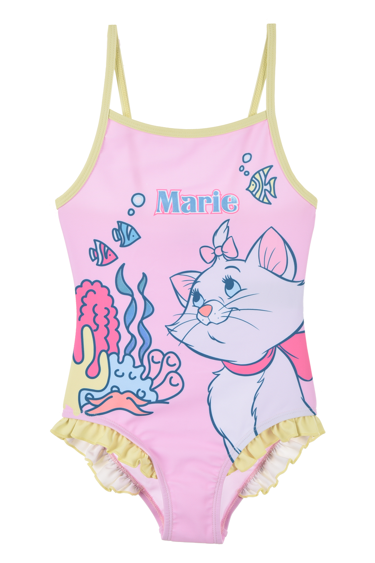 Costume Mare Marie Minou DISNEY Intero 1 Pezzo Bambina - Ex1818rosa