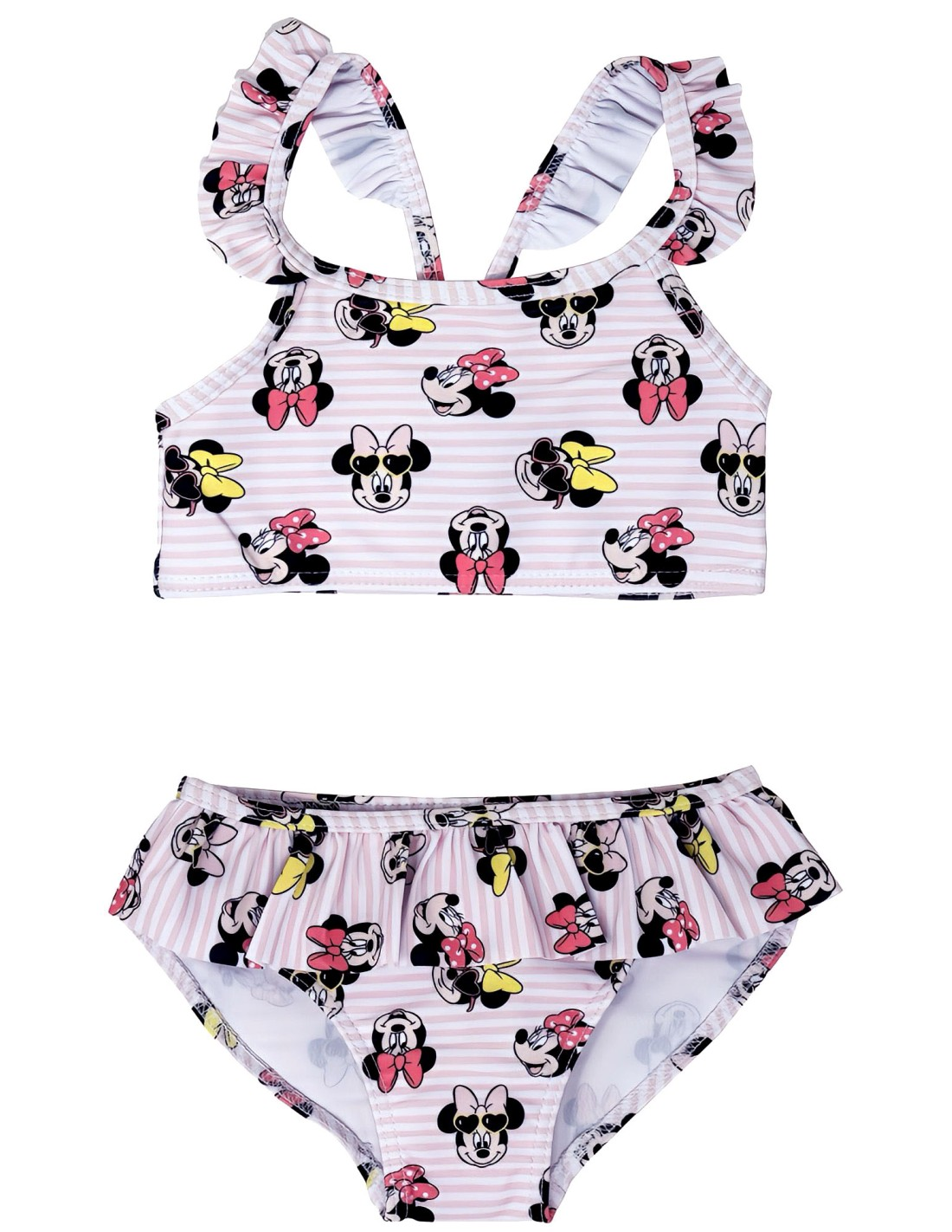 Costume Mare Minnie DISNEY Bikini 2 Pezzi Neonata - Ex0529rosa
