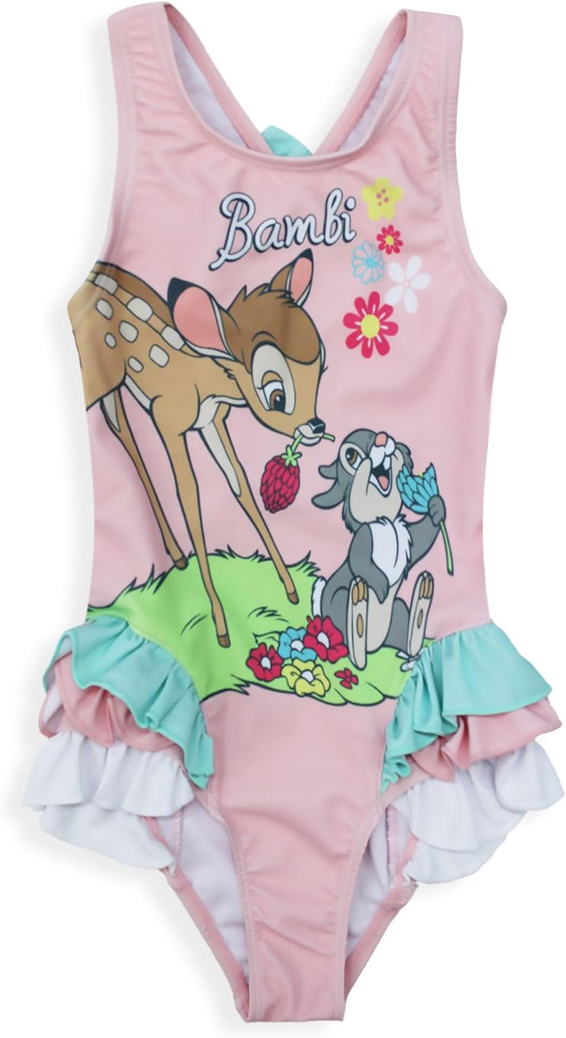 Costume Mare Bambi DISNEY Intero 1 Pezzo Neonata - Ex0503rosa
