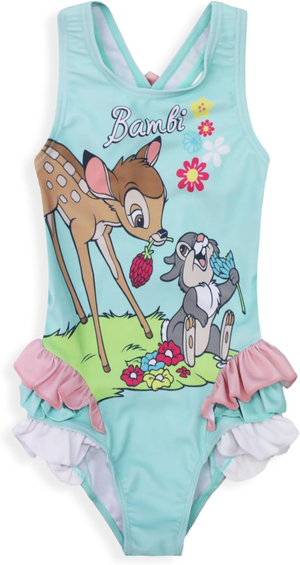 Costume Mare Bambi DISNEY Intero 1 Pezzo Neonata - Ex0503azzurro
