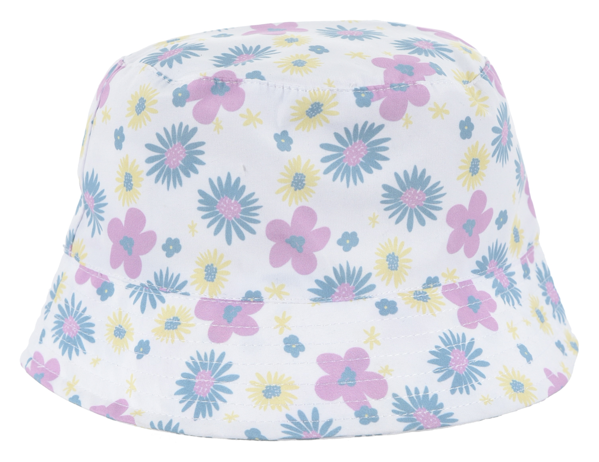 Cappello Frozen DISNEY Cappello Modello Alla Pescatora in 100% Pe Bambini - Ex4004bianco