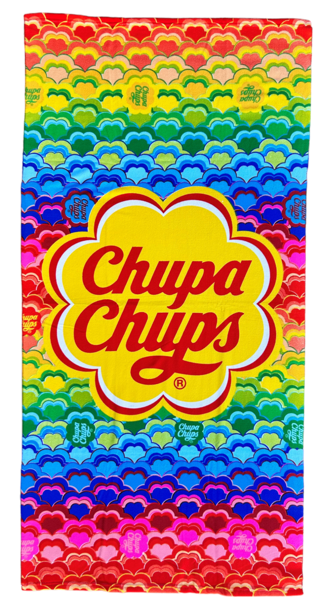 Telo Mare Chupa Chups Asciugamano per Bambini in Microfibra CM 140x70 - Chu24-1011