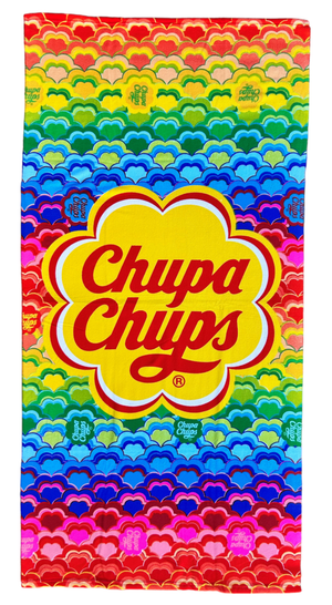 Telo Mare Chupa Chups Asciugamano per Bambini in Microfibra CM 140x70 - Chu24-1011