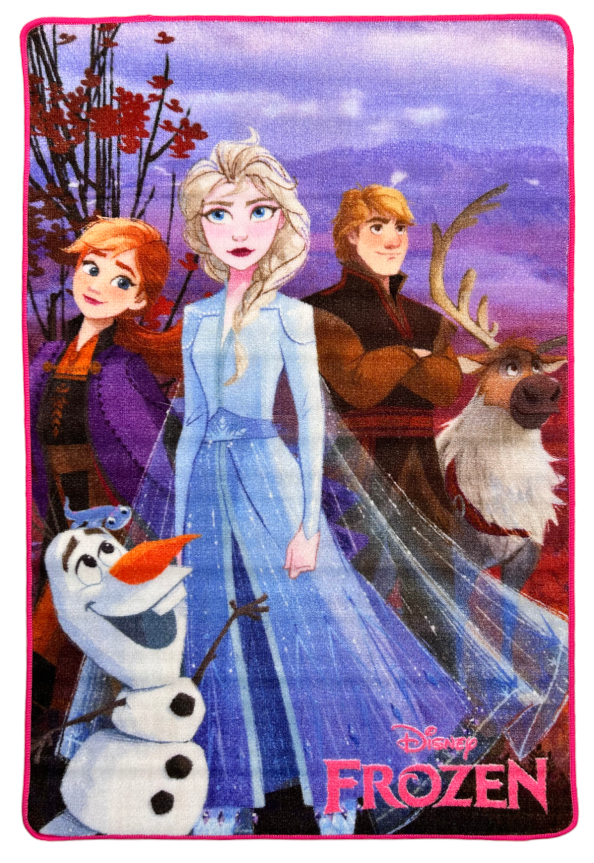 Tappeto Gioco Frozen DISNEY Microfibra Antiscivolo 80x120 CM - Fro24-3781