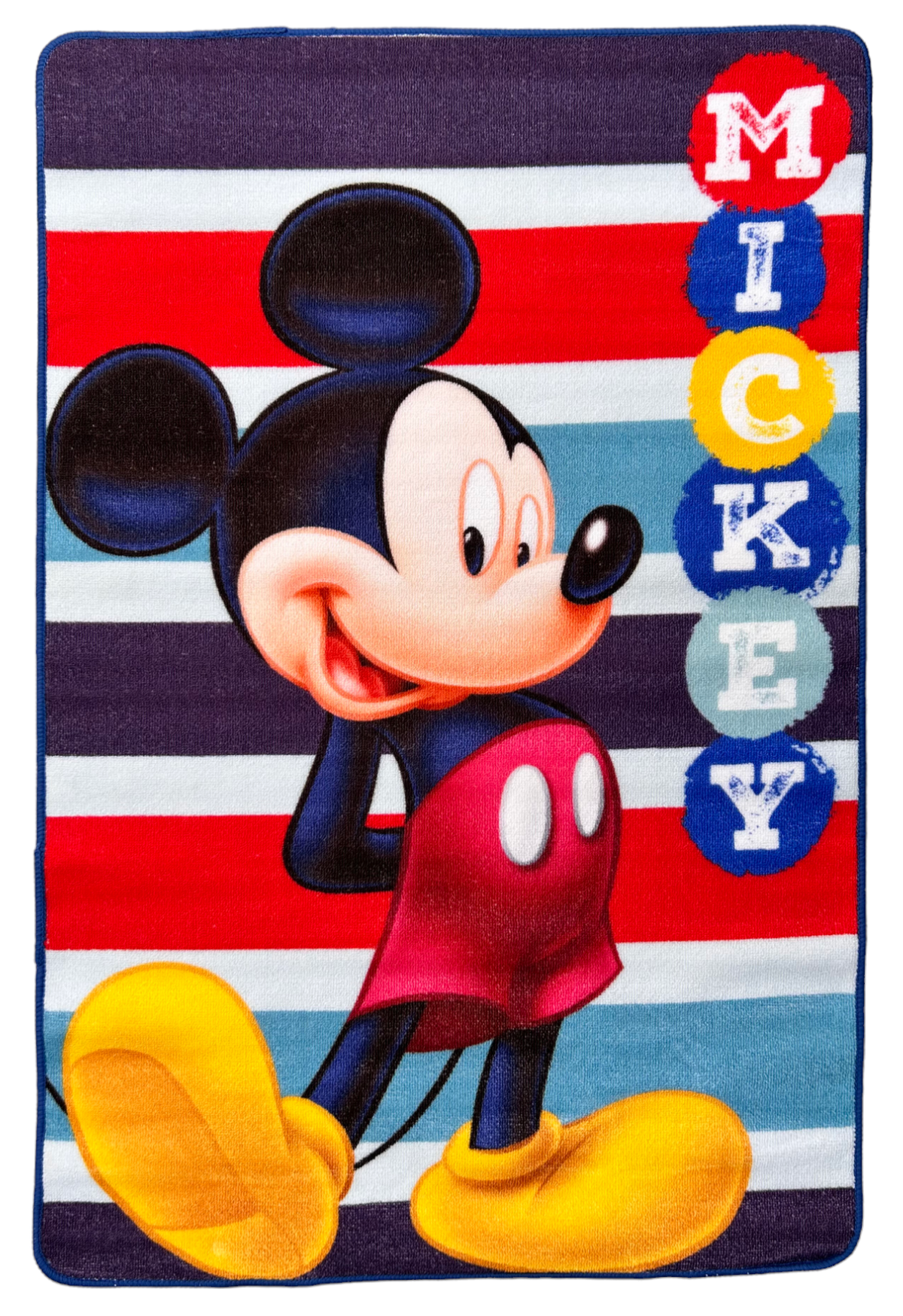 Tappeto Gioco Topolino DISNEY Microfibra Antiscivolo 80x120 CM - Mic24-3784