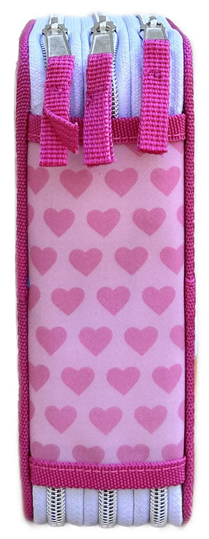 Astuccio Scuola 3d Paperina DISNEY Multiscomparto 3 Zip Portacolori Pennarelli Giotto - Dsy0972