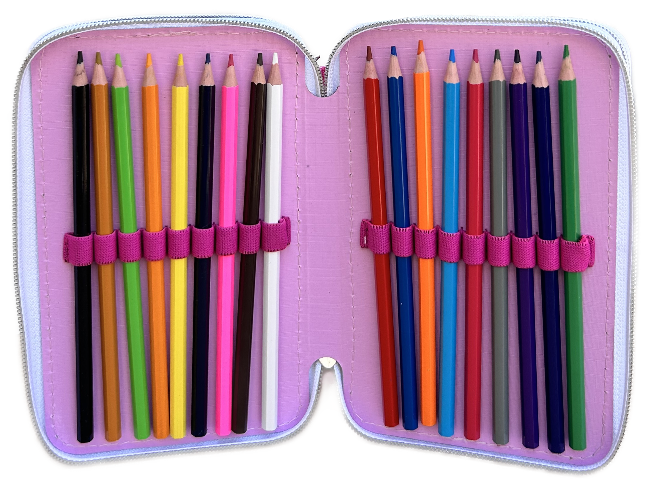 Astuccio Scuola 3d Paperina DISNEY Multiscomparto 3 Zip Portacolori Pennarelli Giotto - Dsy0972
