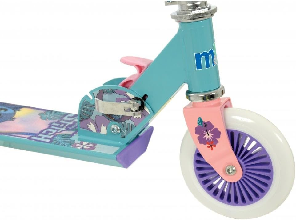Monopattino Stitch DISNEY 2 Ruote Pieghevole Manubrio Regolabile 70 Kg- 37263