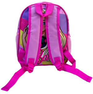 Zaino Asilo 3d Barbie Immagini in Rilievo Borsa Scuola Bambina Cm.32 - B07995mc