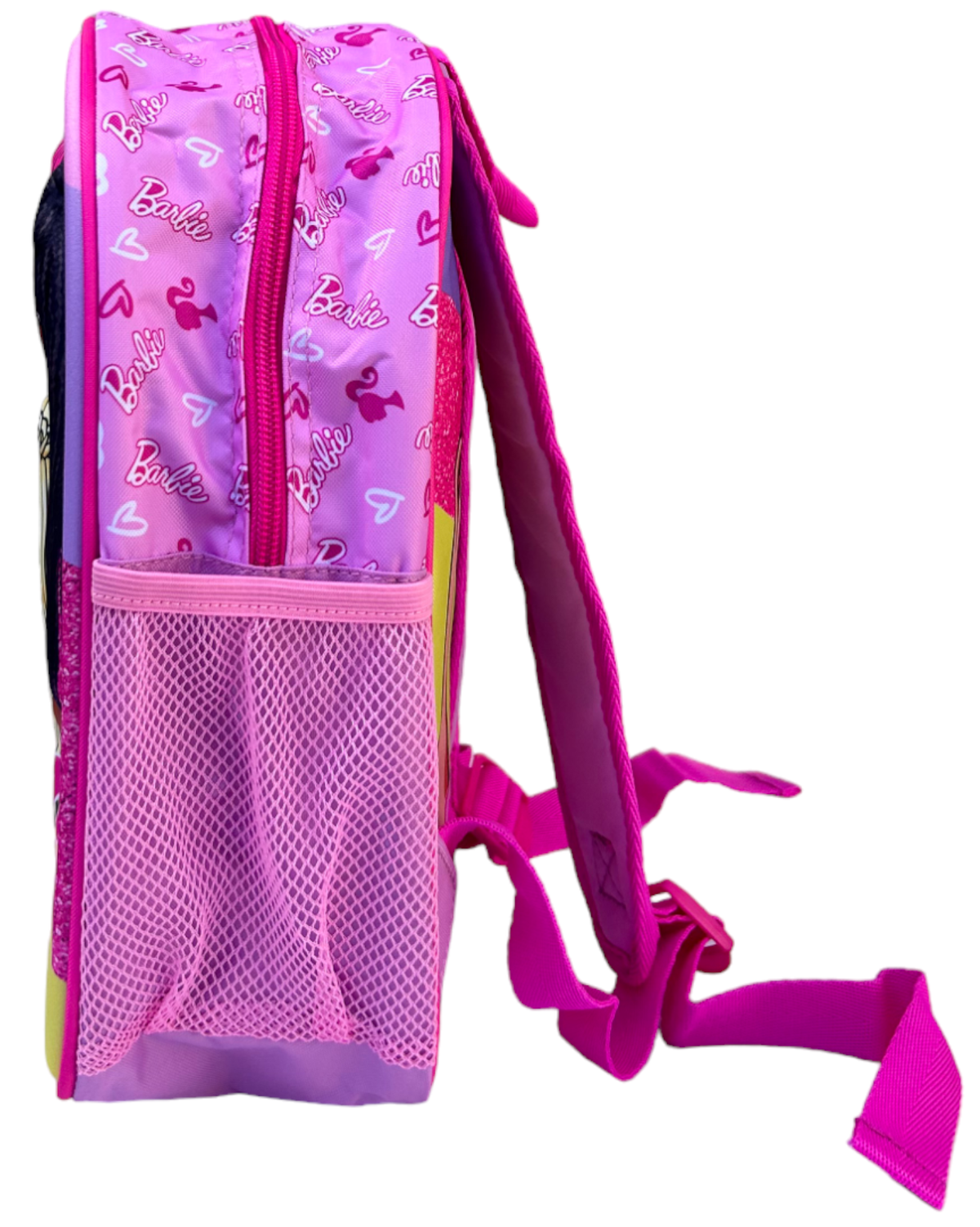 Zaino Asilo 3d Barbie Immagini in Rilievo Borsa Scuola Bambina Cm.32 - B07995mc