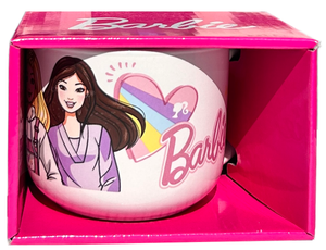 Tazza Larga Jumbo Barbie in Ceramica 380 Ml Confezione Regalo -  B09101mc