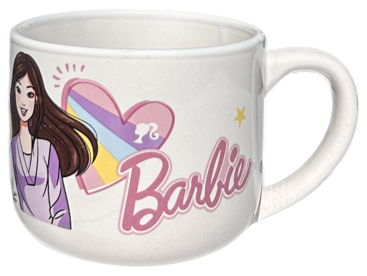 Tazza Larga Jumbo Barbie in Ceramica 380 Ml Confezione Regalo -  B09101mc