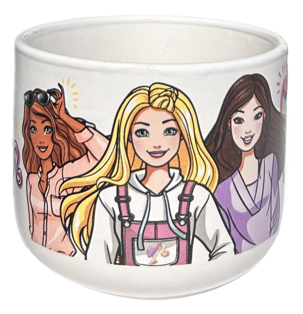 Tazza Larga Jumbo Barbie in Ceramica 380 Ml Confezione Regalo -  B09101mc