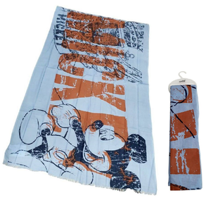 Foulard Topolino DISNEY Sciarpa Pareo 110x180 CM in Cotone - D82575