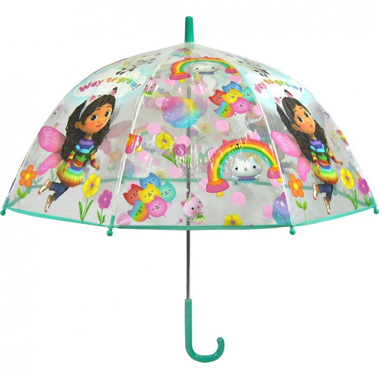 Ombrello Campana Trasparente Gabby's Dollhouse Bambina - Gd00018