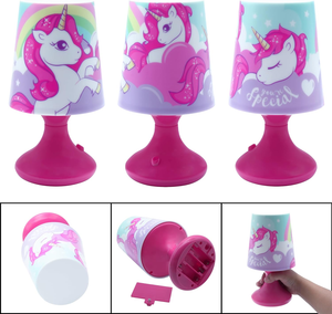Luce Lampada Unicorno Comodino a Batterie Confezione Regalo - Kl11488