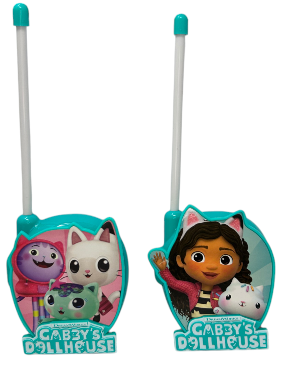 Walkie Talkie Gabby's Dollhouse 2 Radiotrasmittenti per Bambini Distanza 50 Metri - Gd00058