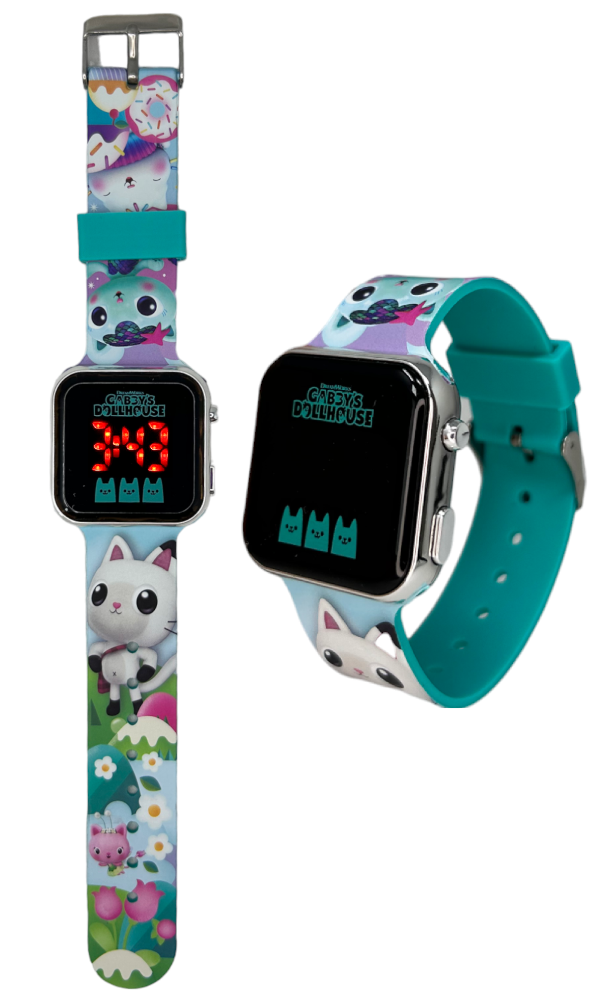 Orologio a LED Gabby's Dollhouse da Polso Digitale - Gd00077