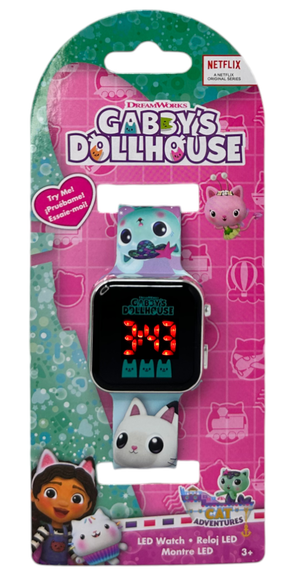 Orologio a LED Gabby's Dollhouse da Polso Digitale - Gd00077