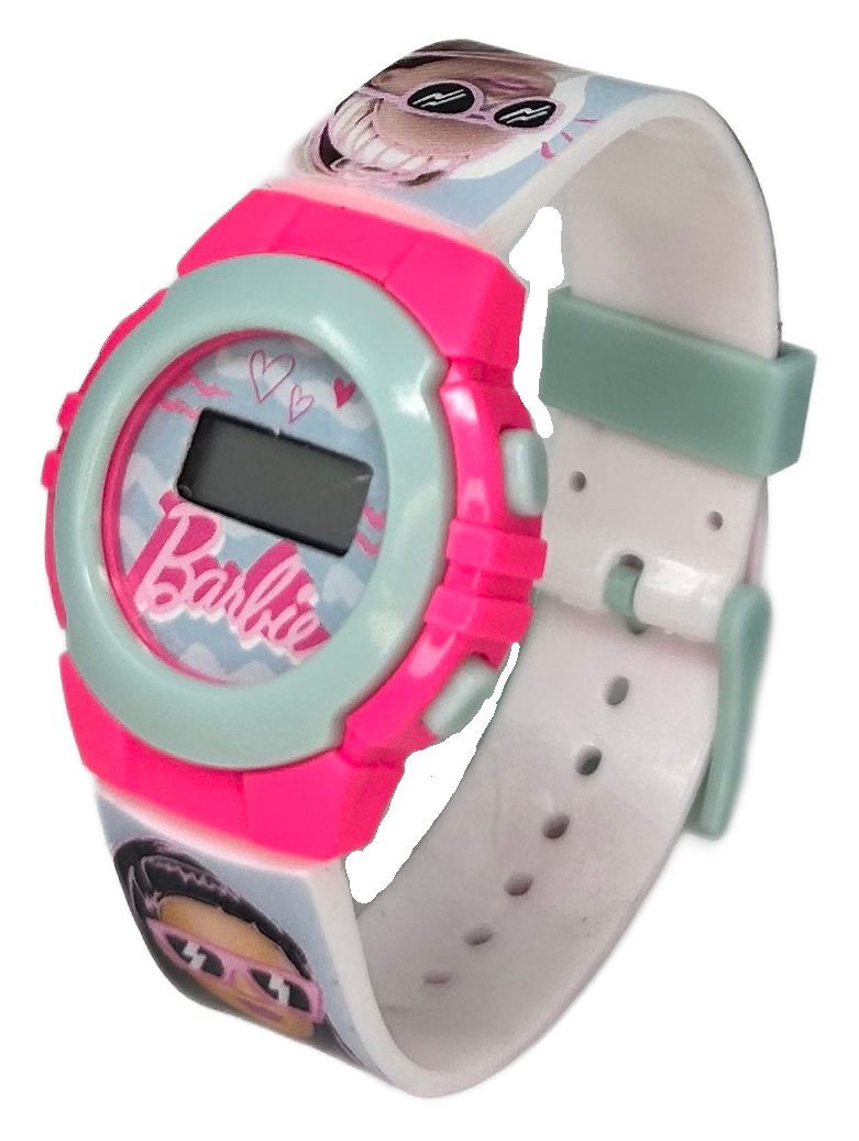 Orologio da Polso Digitale Barbie in Confezione Sagomata - Bb00009