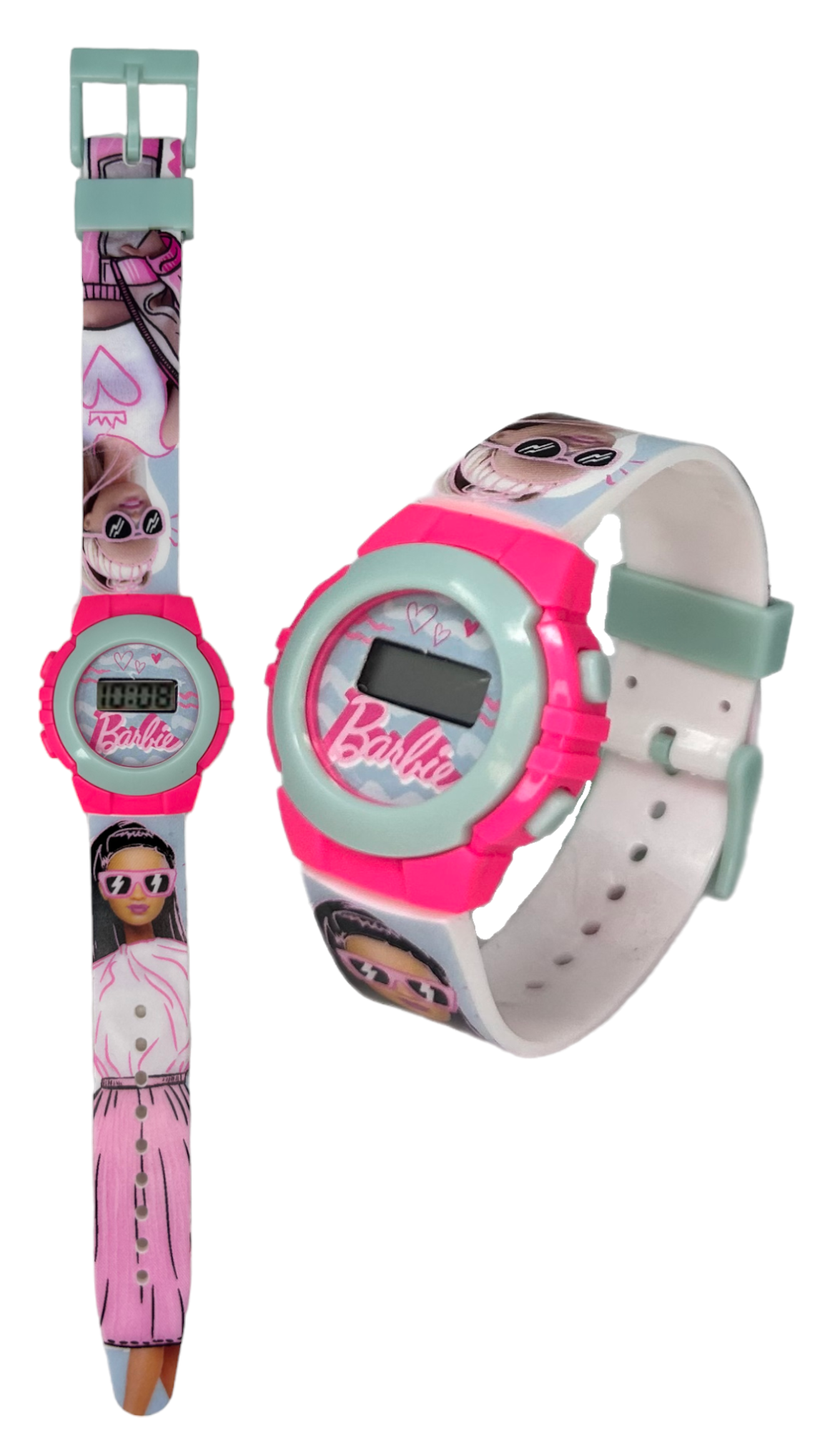 Orologio da Polso Digitale Barbie in Confezione Sagomata - Bb00009