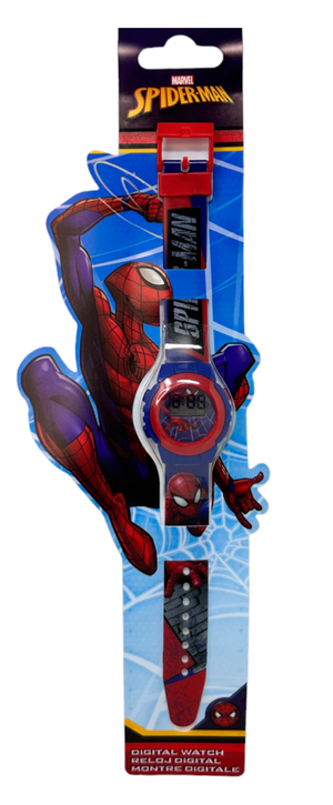 Orologio da Polso Digitale Spiderman MARVEL in Confezione Sagomata - Spd4972