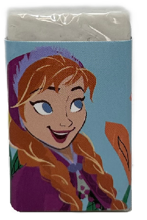 Set Cancelleria Frozen DISNEY 5 Pezzi Block Notes Matita Gomma Temperamatite e Righello - Fr50020