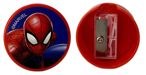 Set Cancelleria Spiderman MARVEL 5 Pezzi Block Notes Matita Gomma Temperamatite e Righello - Sp50017