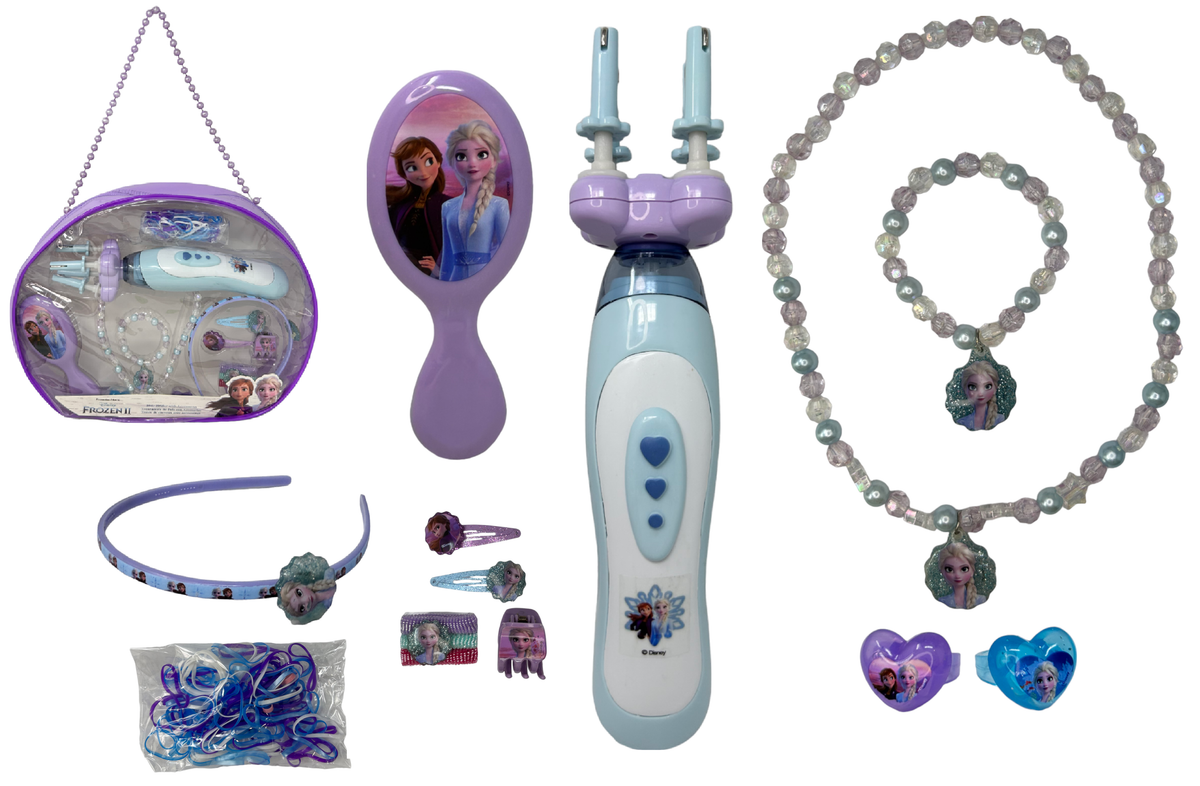 Accessori Frozen DISNEY Set 15 Pezzi Accessori Capelli Intreccia Capelli Gioielli - Wd21651