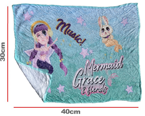 Tovaglietta Magica Sirene in Tessuto da Colazione Pranzo Cm.40x30 - Con0864-B