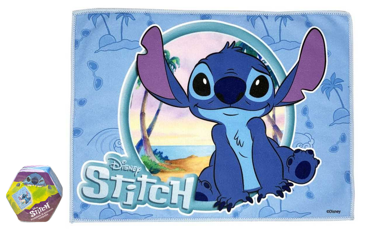 Tovaglietta Magica Stitch DISNEY in Tessuto da Colazione Pranzo Cm.40x30 - Lst0864