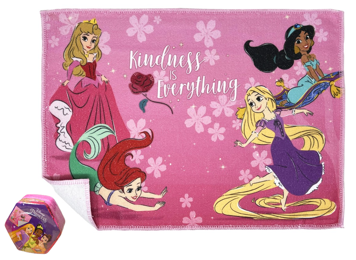 Tovaglietta Magica Principesse DISNEY in Tessuto da Colazione Pranzo Cm.40x30 - Pr0864