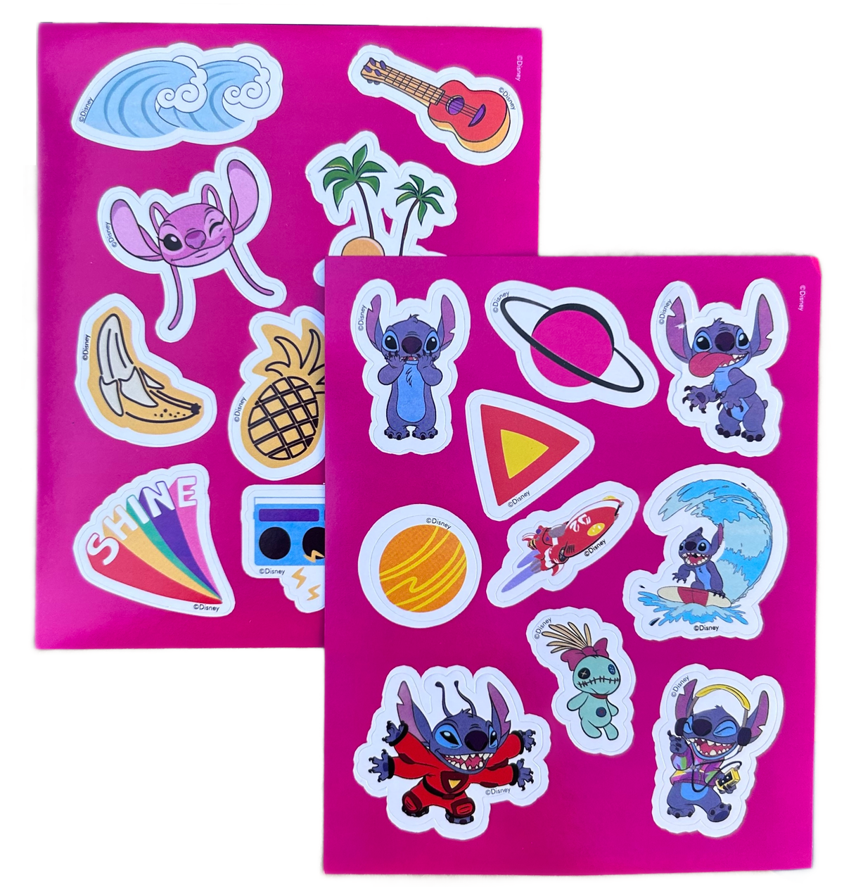 Diario Segreto Stitch DISNEY con Penna Magica Adesivi in Confezione - Lst0822