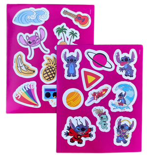 Diario Segreto Stitch DISNEY con Penna Magica Adesivi in Confezione - Lst0822