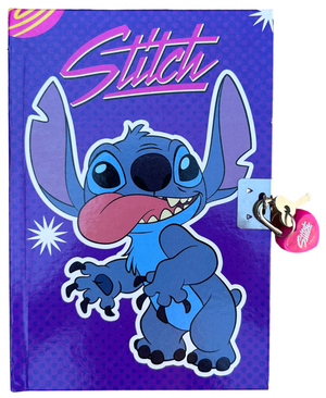 Diario Segreto Stitch DISNEY con Penna Magica Adesivi in Confezione - Lst0822