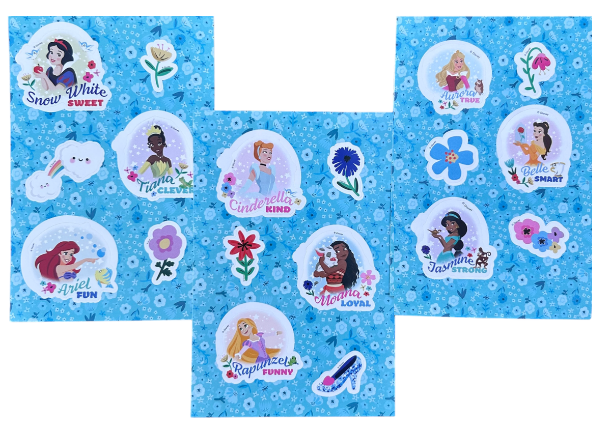 Diario Segreto Glitter Principesse DISNEY con Penna Magica e Accessori con Confezione - Pr0824